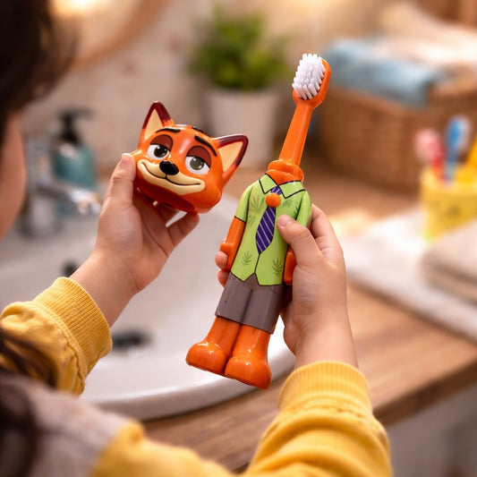 Kids Toothbrush – Fun & Gentle Daily Tooth Cleaning Brush 🪥🧸