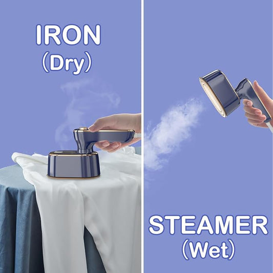 Portable Mini Iron Machine – Foldable Dry & Wet Garment Steamer 👕✨