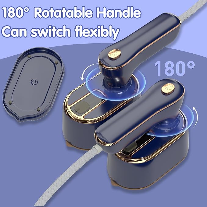 Portable Mini Iron Machine – Foldable Dry & Wet Garment Steamer 👕✨