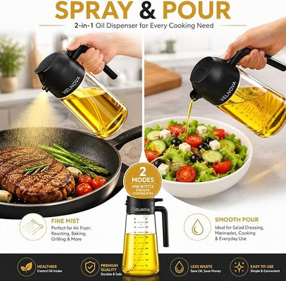 Hair Oil Applicator Bottle with Comb – Mess-Free Scalp Oiling & Massage 🧴🪮✨