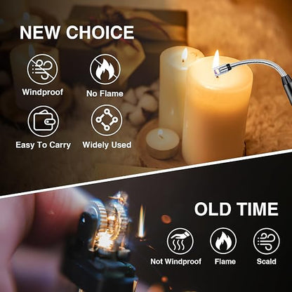 Electric Lighter – Windproof & Flameless Rechargeable Lighter 🔥⚡