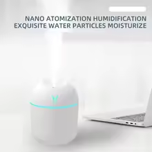 Portable Mini Humidifier – USB Cool Mist Air Humidifier & Aroma Diffuser for Home, Office & Bedroom