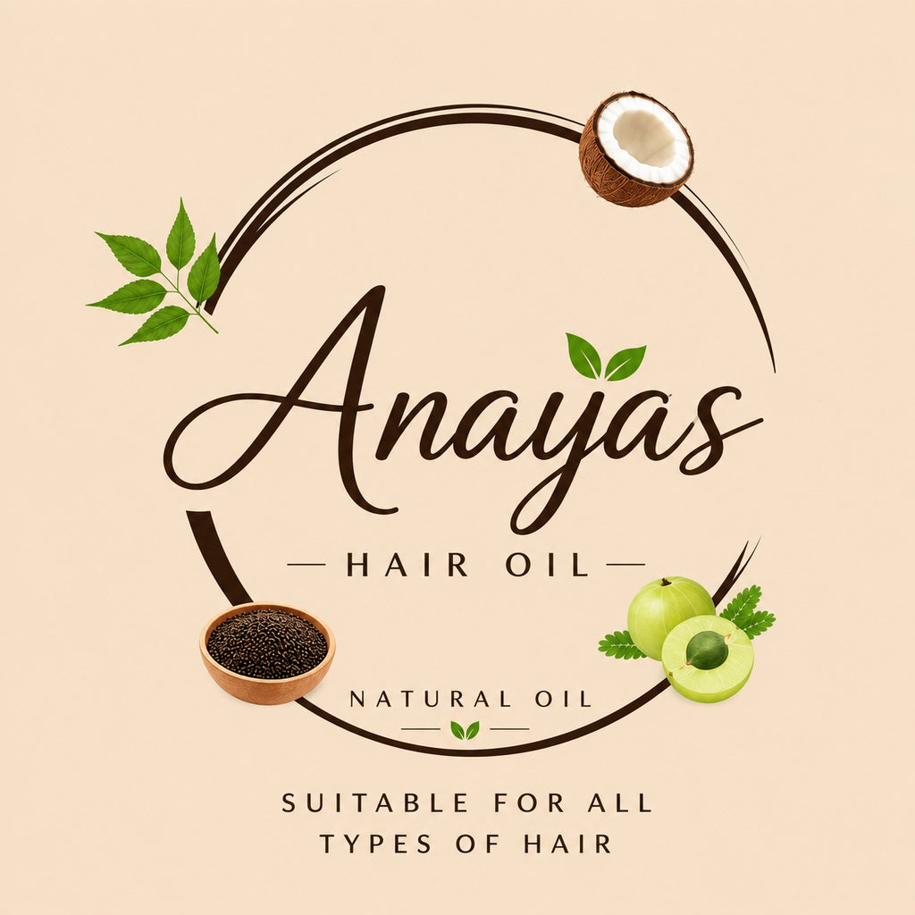 Anayas Hair Oil – Nourishing Hair Care Oil for Strong, Smooth & Healthy-Looking Hair