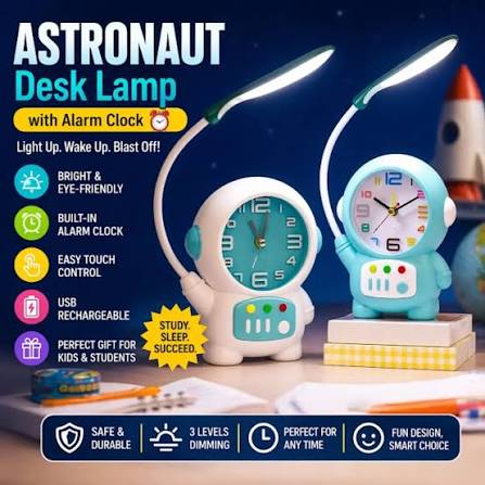 Kids Alarm Clock – Cute Digital Alarm Clock for Children 🧸⏰