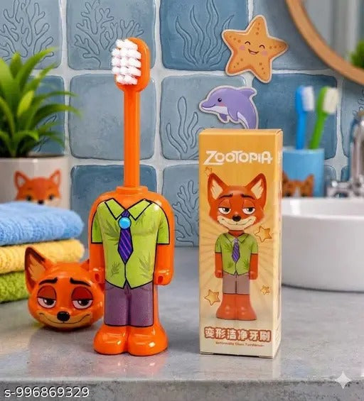 Kids Toothbrush – Fun & Gentle Daily Tooth Cleaning Brush 🪥🧸